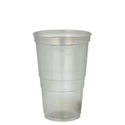 PAPSTAR Pro Pac Mehrweg-Trinkbecher PP 0,25 l Ø 7,8 cm, 10,4 cm grau