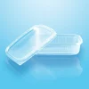 PAPSTAR Pro Pac Verpackungsbecher mit Deckel, PP eckig 125 ml 2,9 cm x 8,9 cm x 11,4 cm transparent