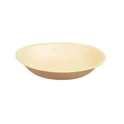 PAPSTAR Schalen, Palmblatt "pure" rund 300 ml Ø 17,5 cm, 3,5 cm, 10 x 6 Stück