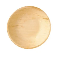 PAPSTAR Schalen, Palmblatt "pure" rund 300 ml Ø 17,5 cm, 3,5 cm, 25 Stück