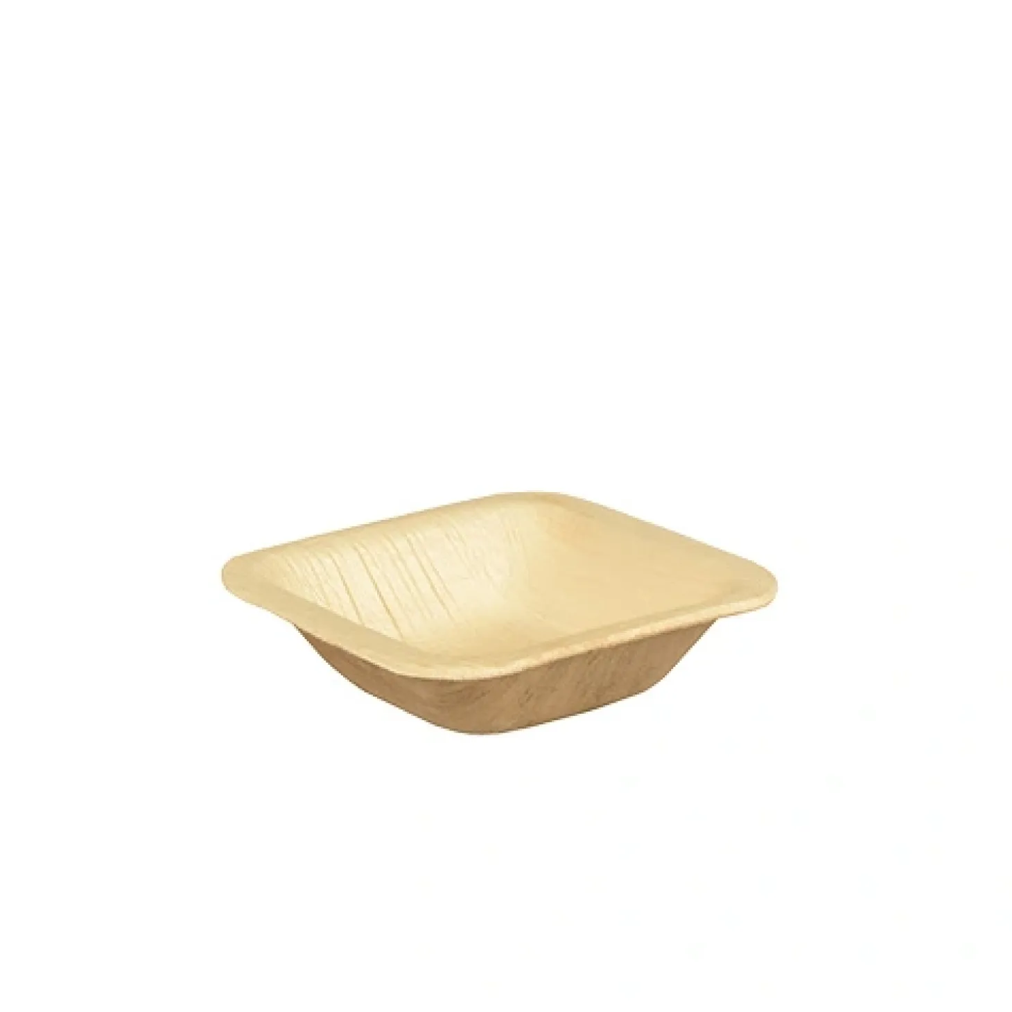 PAPSTAR Schalen, Palmblatt "pure" eckig 40 ml 8 cm x 8 cm x 2 cm