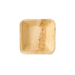 PAPSTAR Schalen, Palmblatt "pure" eckig 40 ml 8 cm x 8 cm x 2 cm
