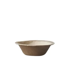 PAPSTAR Schalen, Palmblatt "pure" rund 100 ml Ø 10 cm, 3 cm