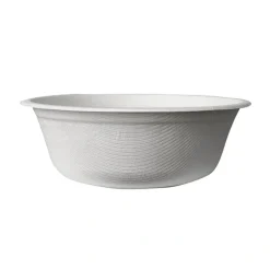 PAPSTAR Schalen, Zuckerrohr "pure" 500 ml Ø 15,5 cm, 5,4 cm weiß, 100 Stück