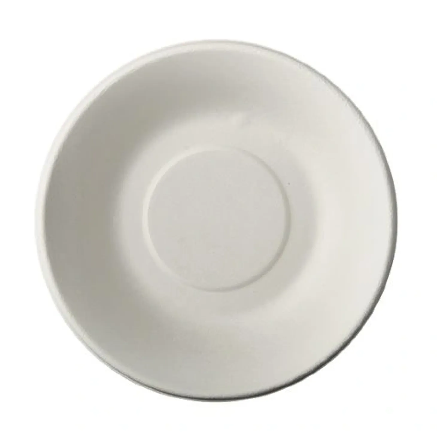PAPSTAR Schalen, Zuckerrohr "pure" 680 ml Ø 19 cm, 4 cm weiß, 10 x 50 Stück