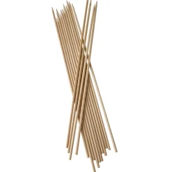 PAPSTAR Schaschlikspieße, Holz "pure" Ø 5 mm, 40 cm