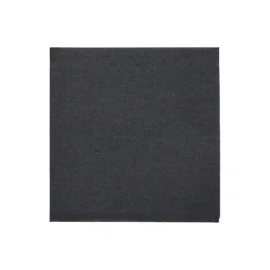 PAPSTAR Servietten "DAILY Collection" 1/4-Falz 24 cm x 24 cm schwarz, 6 x 150 Stück