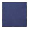 PAPSTAR Servietten "DAILY Collection" 1/4-Falz 32 cm x 32 cm dunkelblau, 14 x 50 Stück