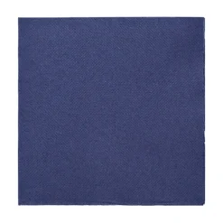 PAPSTAR Servietten "DAILY Collection" 1/4-Falz 32 cm x 32 cm dunkelblau, 14 x 50 Stück