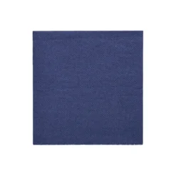 PAPSTAR Servietten "DAILY Collection" 1/4-Falz 24 cm x 24 cm dunkelblau, 6 x 150 Stück