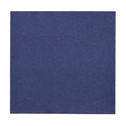 PAPSTAR Servietten "DAILY Collection" 1/4-Falz 32 cm x 32 cm dunkelblau, 6 x 150 Stück