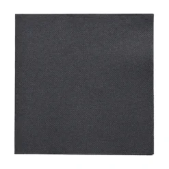 PAPSTAR Servietten "DAILY Collection" 1/4-Falz 32 cm x 32 cm schwarz, 15 x 20 Stück