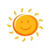 PAPSTAR Servietten, 3-lagig 1/4-Falz 25 cm x 25 cm "Here comes the Sun"