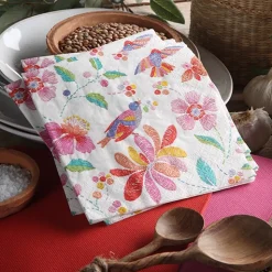 PAPSTAR Servietten, 3-lagig 1/4-Falz 25 cm x 25 cm "Brasil"