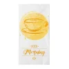 PAPSTAR Servietten, 3-lagig 1/8-Falz 33 cm x 33 cm "Good Morning"