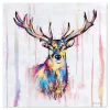 PAPSTAR Servietten, 3-lagig 1/4-Falz 33 cm x 33 cm "Colourful Deer"