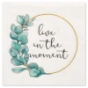 PAPSTAR Servietten, 3-lagig 1/4-Falz 33 cm x 33 cm "Live in the Moment"