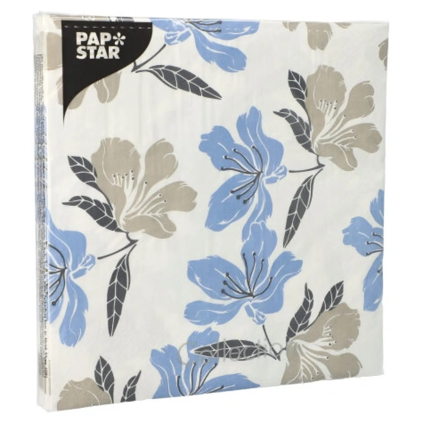 PAPSTAR Servietten, 3-lagig 1/4-Falz 40 cm x 40 cm "Elegance"