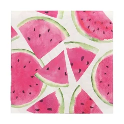 PAPSTAR Servietten, 3-lagig 1/4-Falz 33 cm x 33 cm "Watermelon"