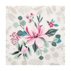 PAPSTAR Servietten, 3-lagig 1/4-Falz 33 cm x 33 cm "Rosalie"