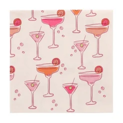 PAPSTAR Servietten, 3-lagig 1/4-Falz 33 cm x 33 cm "Aperitifs", 10 x 20 Stück