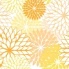 PAPSTAR Servietten, 3-lagig 1/4-Falz 40 cm x 40 cm gelb "Floralies"