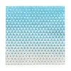 PAPSTAR Servietten, 3-lagig 1/4-Falz 25 cm x 25 cm türkis "Optik"