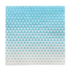 PAPSTAR Servietten, 3-lagig 1/4-Falz 25 cm x 25 cm türkis "Optik"