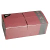 PAPSTAR Servietten, 3-lagig 1/8-Falz 33 cm x 33 cm bordeaux