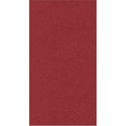 PAPSTAR Servietten, 3-lagig 1/8-Falz 33 cm x 33 cm bordeaux
