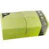 PAPSTAR Servietten, 3-lagig 1/8-Falz 33 cm x 33 cm limonengrün
