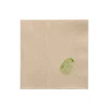 PAPSTAR Servietten, 2-lagig 1/4-Falz 24 cm x 24 cm natur ungebleicht