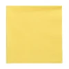 PAPSTAR Servietten, 1-lagig 1/4-Falz 33 cm x 33 cm gelb, 12 x 100 Stück