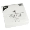 PAPSTAR Servietten, 2-lagig 1/4-Falz 33 cm x 33 cm weiß, 29 x 50 Stück