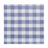 PAPSTAR Servietten, 1-lagig 1/4-Falz 33 cm x 33 cm blau/weiß "Vichy Karo"