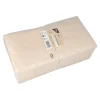 PAPSTAR Servietten, 1-lagig 1/4-Falz 33 cm x 33 cm natur aus recyceltem Papier
