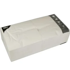 PAPSTAR Servietten, 3-lagig 1/4-Falz 40 cm x 40 cm weiß