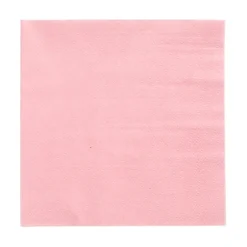 PAPSTAR Servietten, 1-lagig 1/4-Falz 33 cm x 33 cm rosa