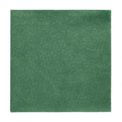 PAPSTAR Servietten, 1-lagig 1/4-Falz 33 cm x 33 cm dunkelgrün