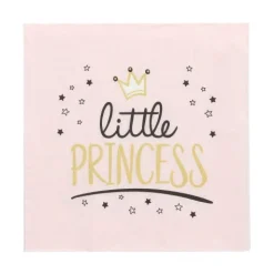 PAPSTAR Servietten, 3-lagig 1/4-Falz 33 cm x 33 cm "Little Princess"