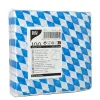 PAPSTAR Servietten, 1-lagig 1/4-Falz 33 cm x 33 cm "Bayrisch Blau"