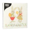 PAPSTAR Servietten, 3-lagig 1/4-Falz 33 cm x 33 cm "Bunny Couple", 15 x 20 Stück