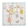 PAPSTAR Servietten, 3-lagig 1/4-Falz 33 cm x 33 cm "Easter Branch", 15 x 20 Stück