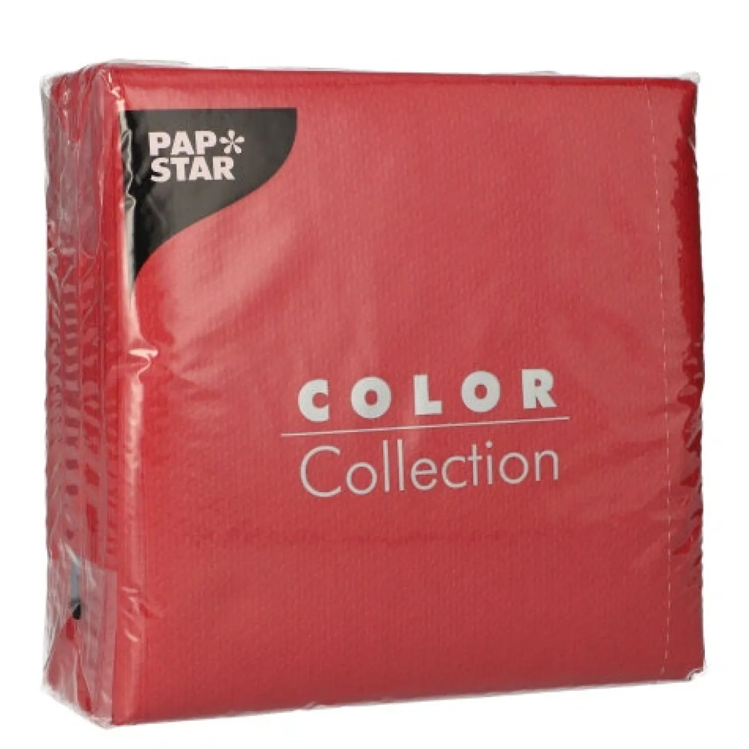 PAPSTAR Servietten, 1-lagig 1/4-Falz 33 cm x 33 cm bordeaux