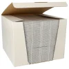 PAPSTAR Servietten "ROYAL Collection" 1/4-Falz 40 cm x 40 cm grau "Kitchen Craft", 100 Stück