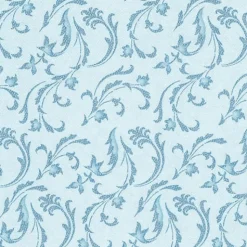 PAPSTAR Servietten "ROYAL Collection" 1/4-Falz 40 cm x 40 cm türkis "Damascato"