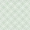 PAPSTAR Servietten "ROYAL Collection" 1/4-Falz 40 cm x 40 cm jadegrün "Circle Flowers", 5 x 50 Stück