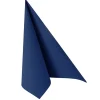 PAPSTAR Servietten "ROYAL Collection" 1/4-Falz 40 cm x 40 cm dunkelblau, 100 Stück