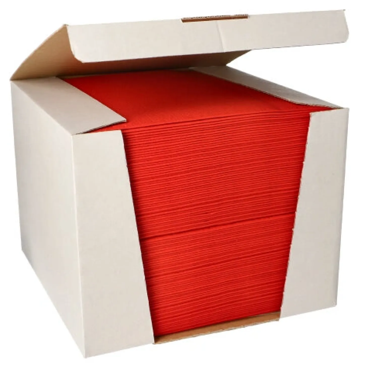 PAPSTAR Servietten "ROYAL Collection" 1/4-Falz 40 cm x 40 cm rot, 100 Stück