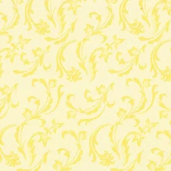 PAPSTAR Servietten "ROYAL Collection" 1/4-Falz 40 cm x 40 cm gelb "Damascato"